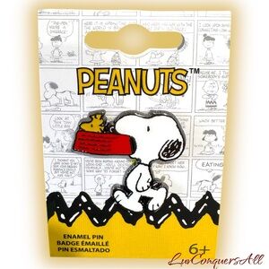 Loungefly Peanuts Snoopy & Woodstock Food Bowl Enamel Pin